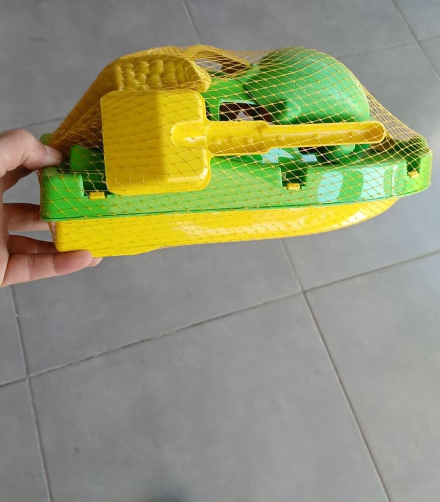 Plaj oyuncak seti filesi